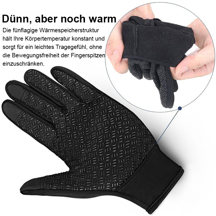 Elektrisch beheizte warme Handschuhe für Damen und Herren
