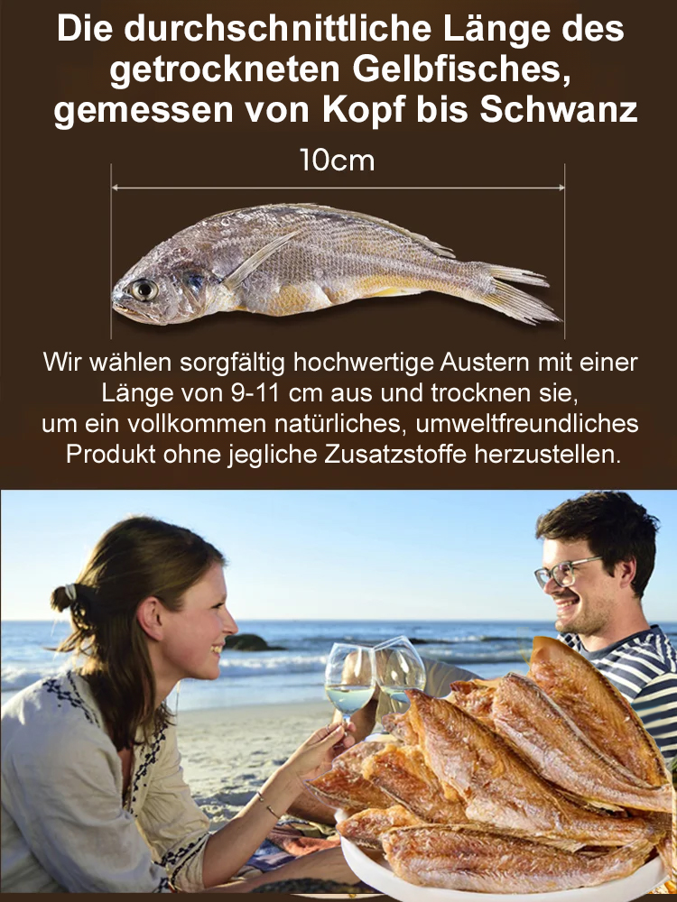 【Nutri-Score A】100% natürlicher Fisch-Snack! Nordischer Tiefsee-Wildfang!