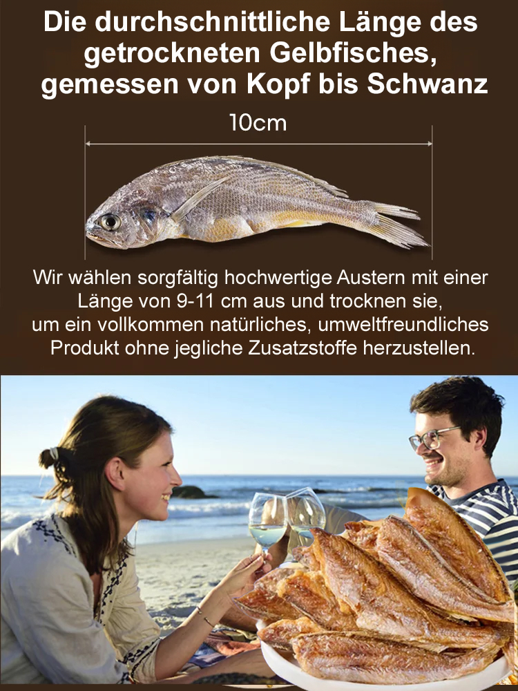 【Nutri-Score A】100% natürlicher Fisch-Snack! Nordischer Tiefsee-Wildfang!
