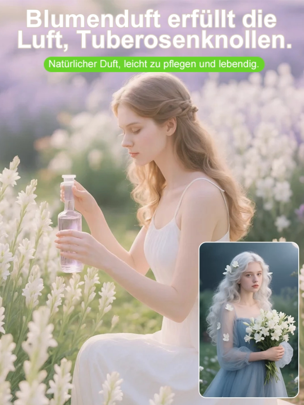 Premium Tuberose Blumenzwiebeln –Intensiv duftende Rarität – Der Adel unter den Blumen.