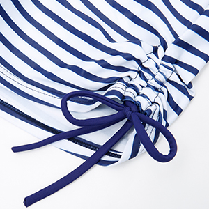 athletic strappy womens tankini swimsuits with shorts 2 piece drawstring bathing suits swim tank top