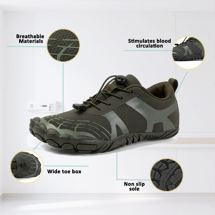 kaegreel barefoot shoes 31482 dark green