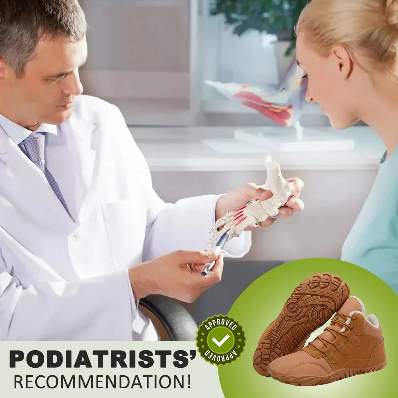 kaegreel winter barefoot shoes snow boots 31515 brown