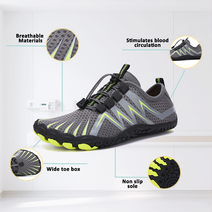 kaegreel barefoot shoes 31433 gray