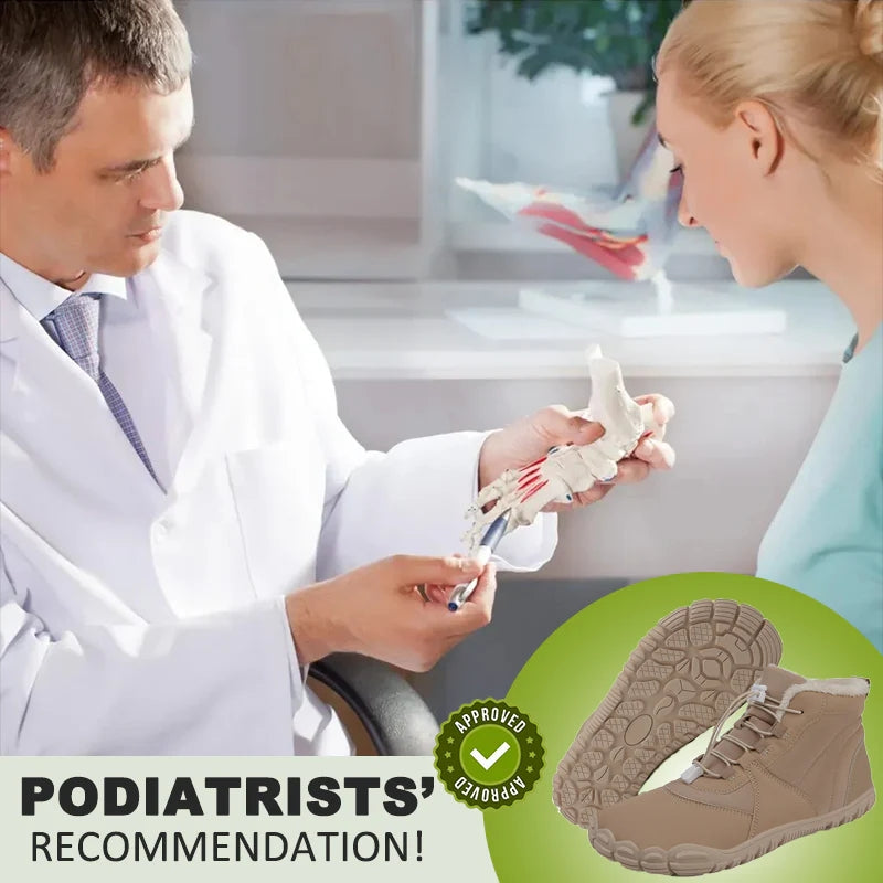 kaegreel winter barefoot shoes snow boots 31495 khaki