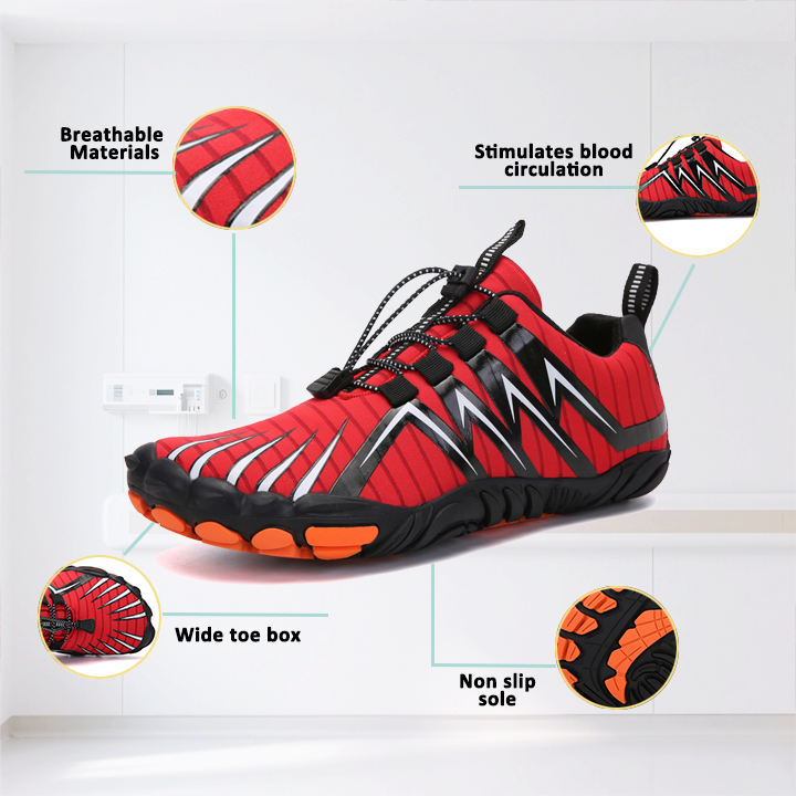 kaegreel barefoot shoes 31474 red