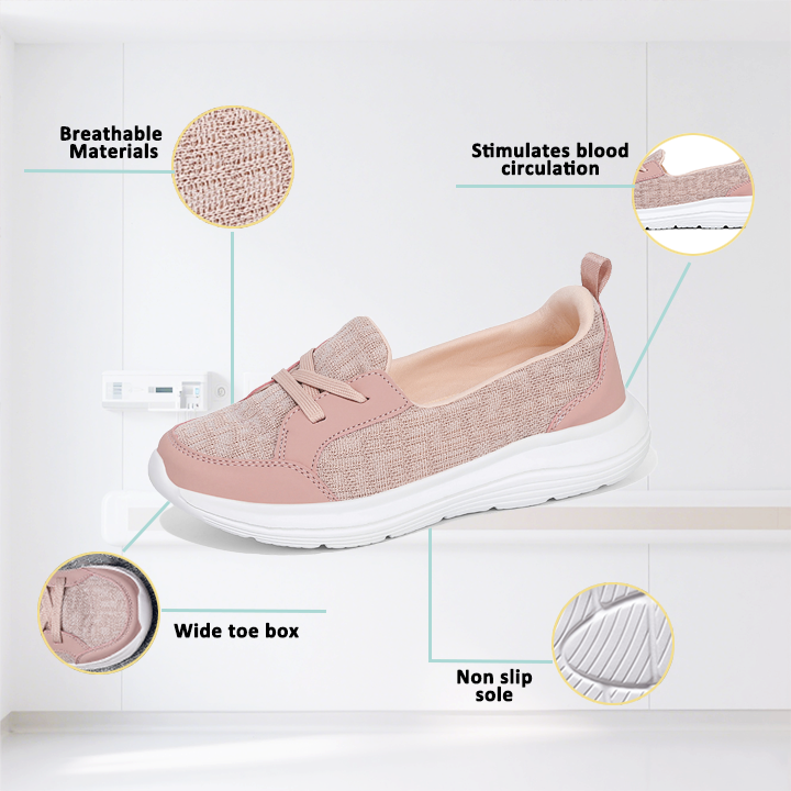 kaegreel knit shoes 31571 pink