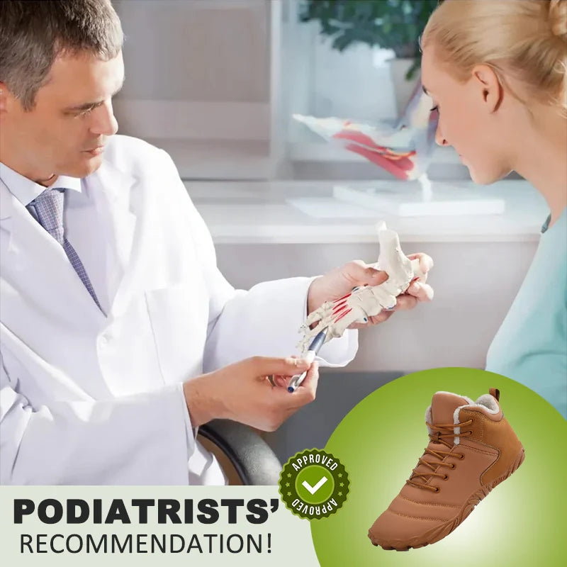 kaegreel winter barefoot shoes snow boots 31516 brown