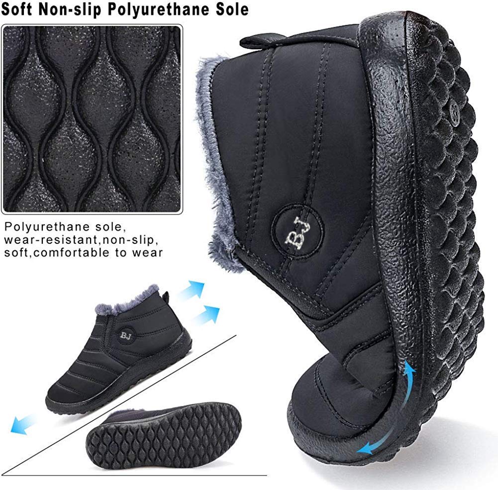 kaegreel winter snow boots 31151 black