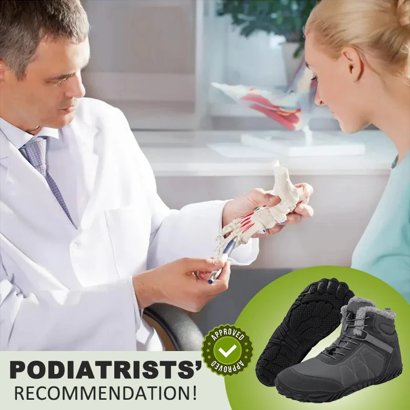 kaegreel winter barefoot shoes snow boots 31511 grey