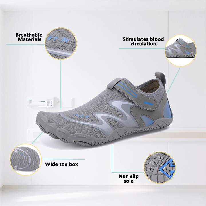 kaegreel barefoot shoes 31443 gray