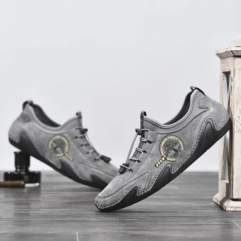 kaegreel handmade leather shoes 31132 gray