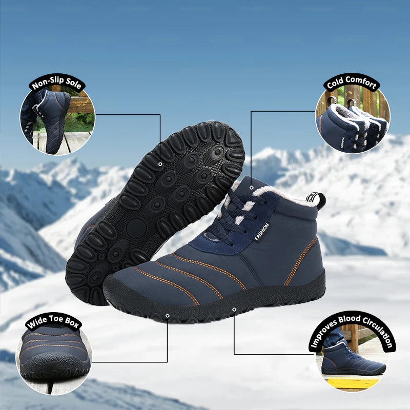 kaegreel winter snow boots 31154 dark blue