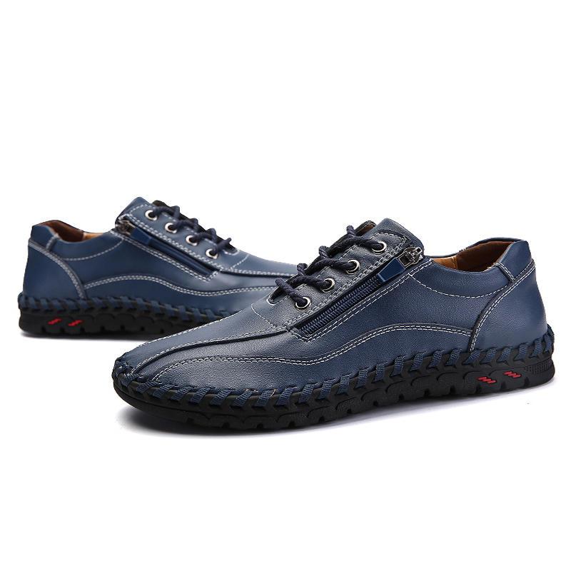 kaegreel handmade leather shoes 31321 blue