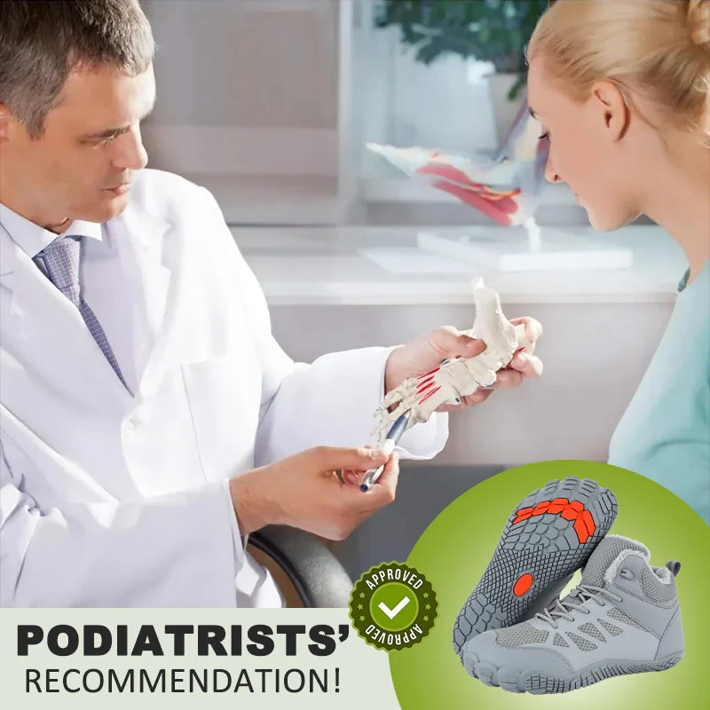 kaegreel winter barefoot shoes snow boots 31509 grey