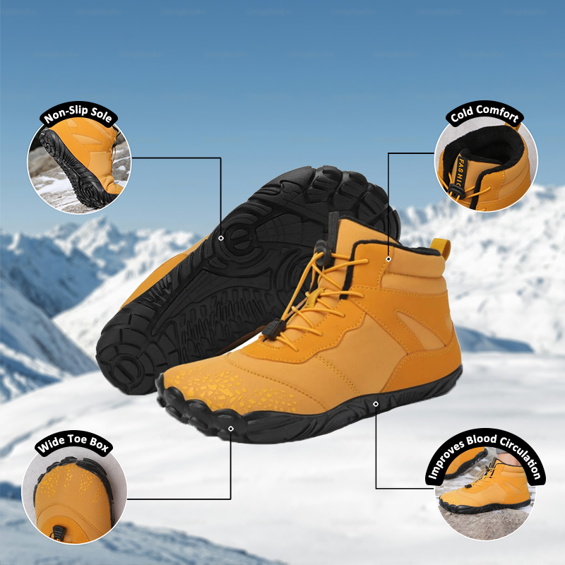 kaegreel winter barefoot shoes snow boots 31462 yellow