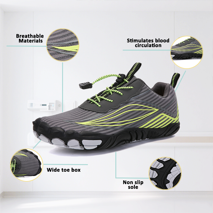 kaegreel barefoot shoes 31481 gray