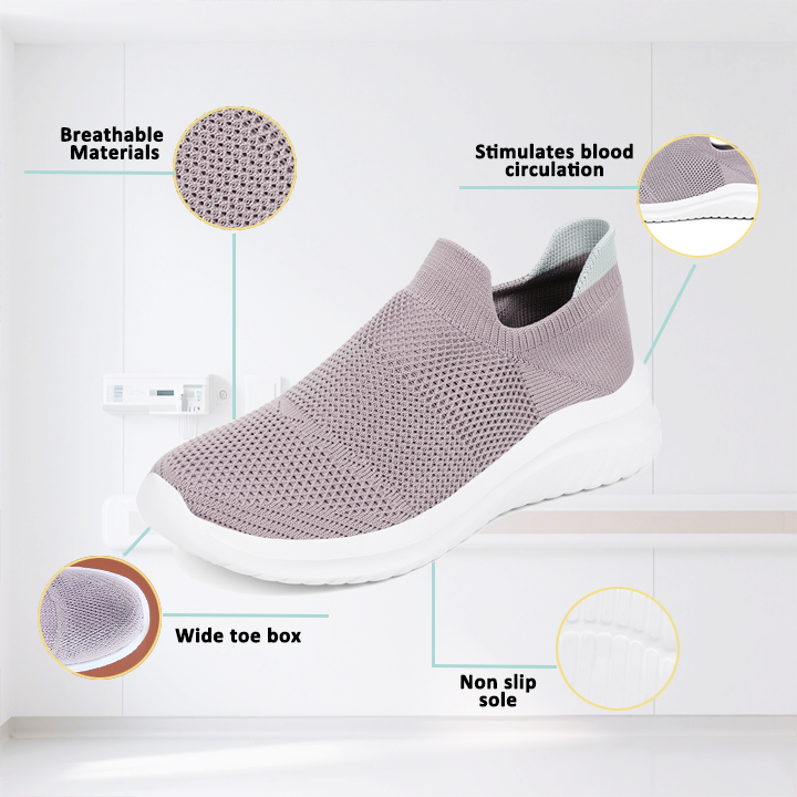 kaegreel knit shoes 31572 pink