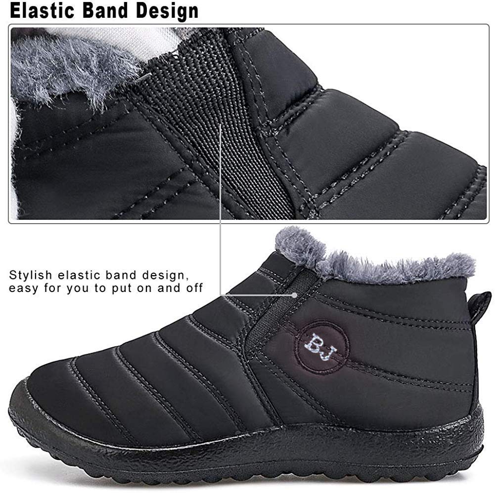kaegreel winter snow boots 31151 black