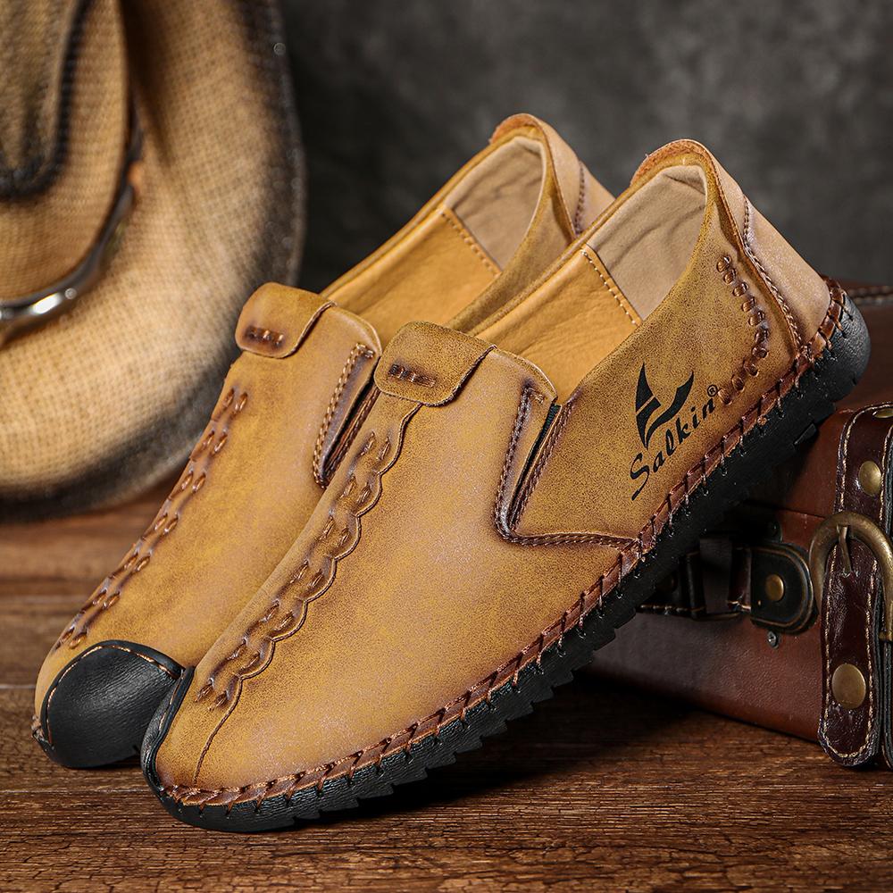 kaegreel handmade leather shoes 31320 yellow