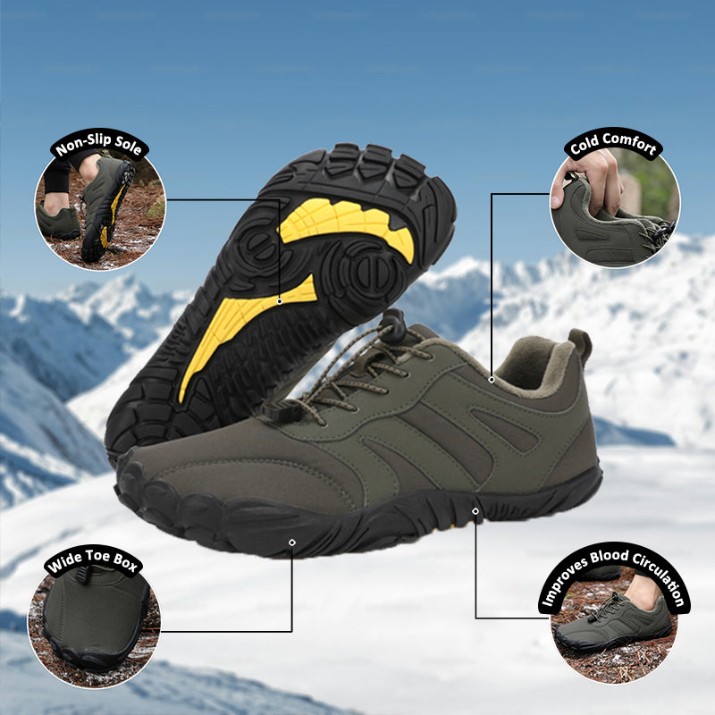 kaegreel winter barefoot shoes snow boots 31577 army green