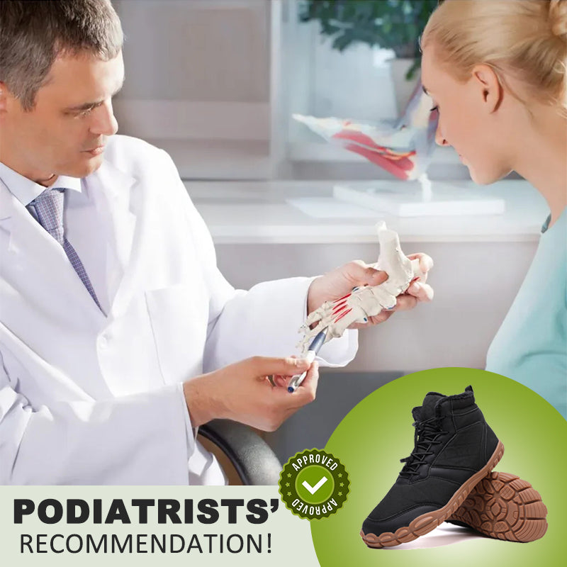 kaegreel winter barefoot shoes snow boots 31576 black