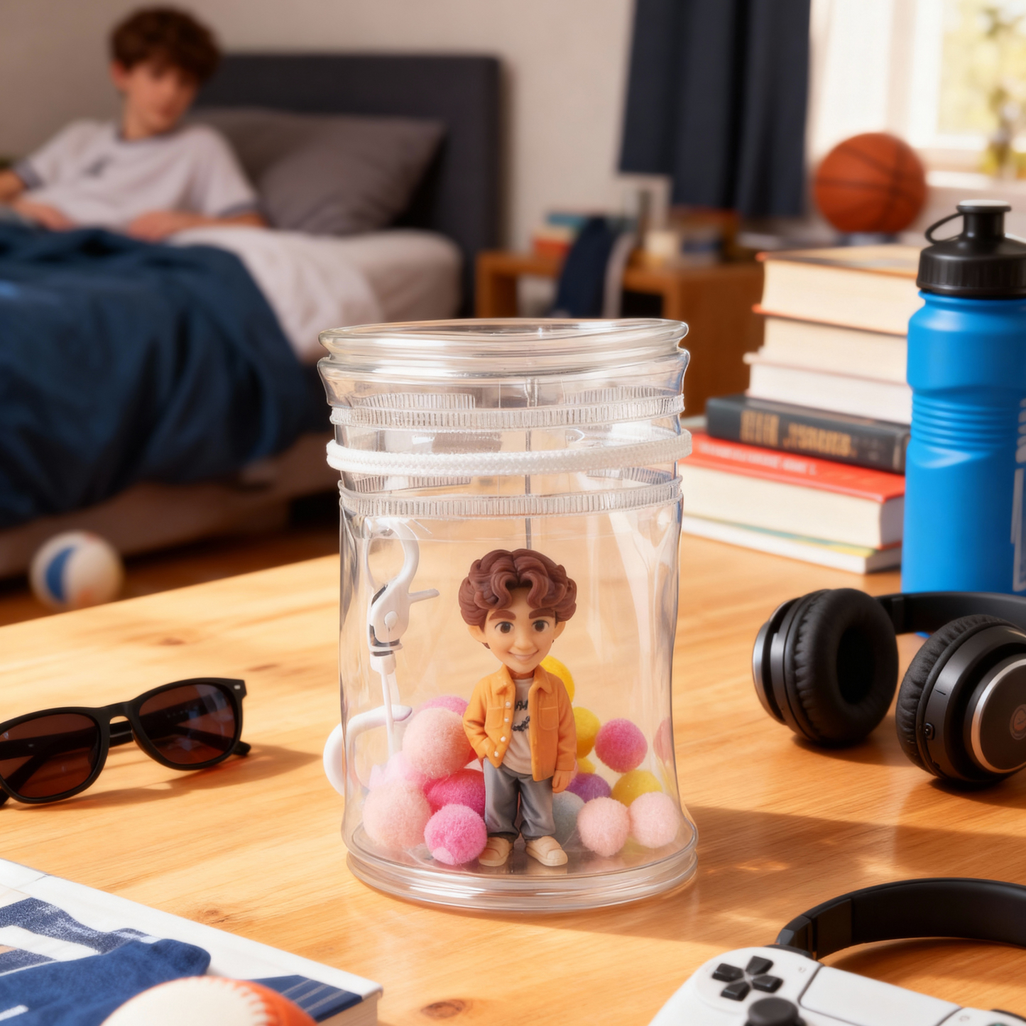 Custom 3D Model from Photo Bag Charm Personalized Hanging Decoration & Special Keepsake Figurine