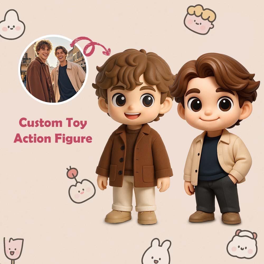 Personalized 3D Action Figure Turn Your Photo into a Unique Gifts for Brother
