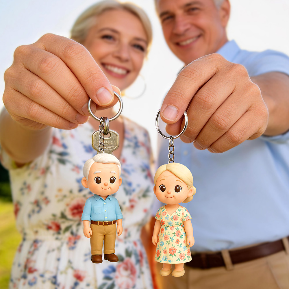 Créez Une Figurine 3d Personnalisée À Partir De Votre Photo : Un Magnifique Cadeau D’anniversaire Pour Vos Parents. - 