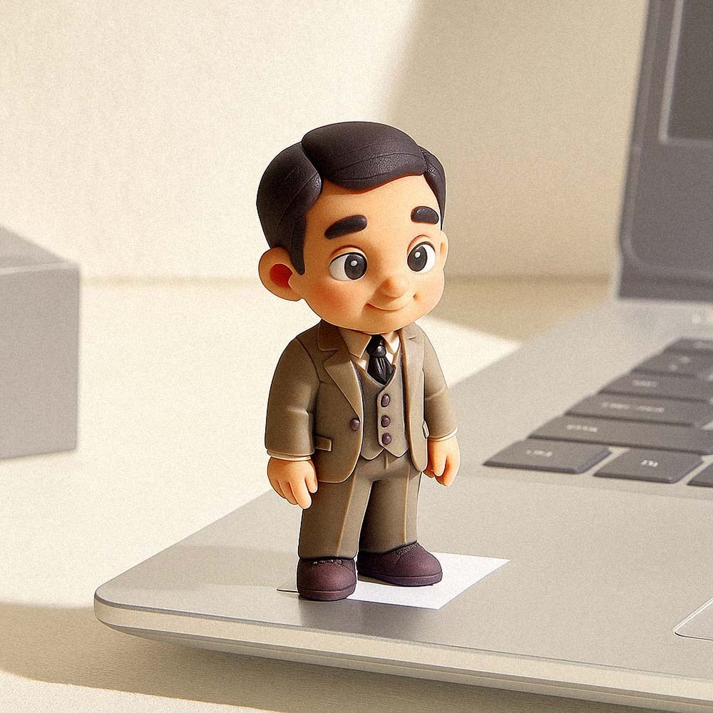 Custom 3D Action Figure From Your Photo Personalized Toy Figure to Boss Custom Action Figure Gifts For Boss