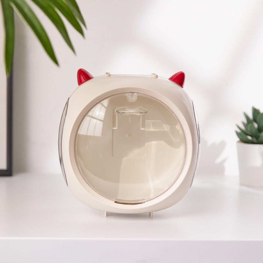 3D Figure Personalized Devil Horn Space Capsule Display Case Showcase Shelf for Toy Figurine Collectibles Decoration Gift