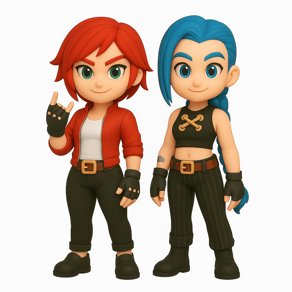 Custom 3D Cartoon Figure from Your Cosplay Photo Chibi Style Character Replica Figurine