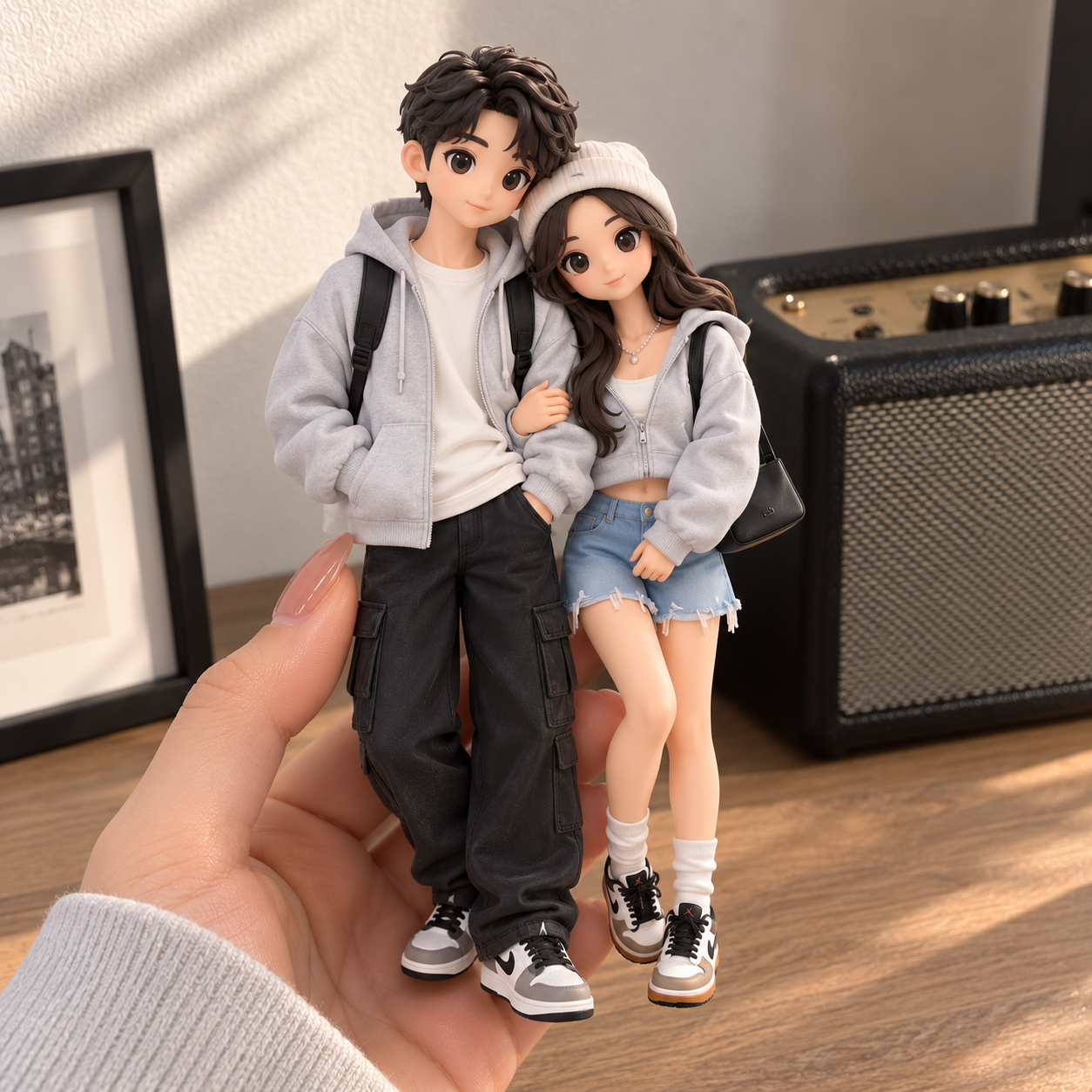 Figurine 3D Personnalisée à Partir D'une Photo, Cadeau D'anniversaire Personnalisé Pour Lui, Ses Amis Et Sa Famille - 