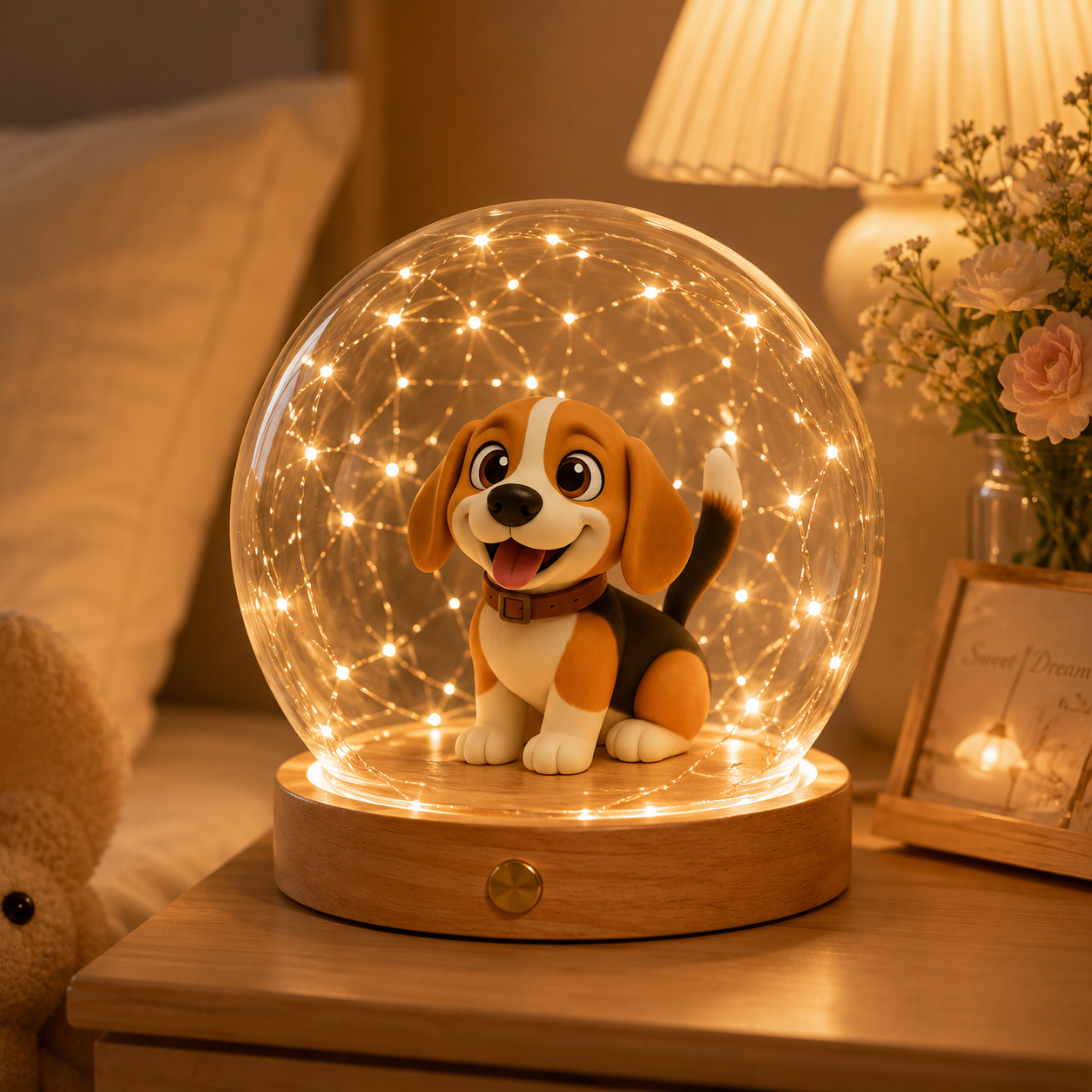 Veilleuse Figurine 3D Personnalisée à Partir D'une Photo Lampe Figurine 3D Personnalisée Cadeau Unique Pour Amoureux - 