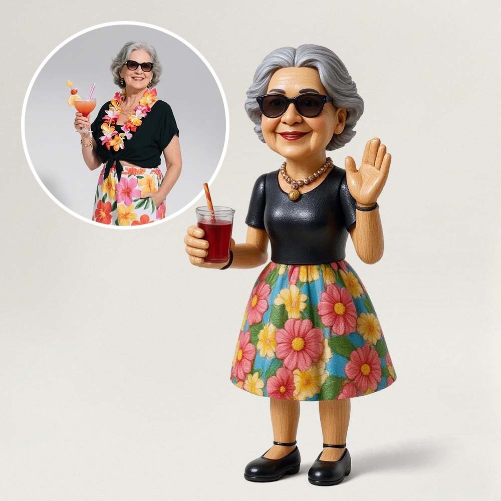 Puppet Filter Custom 3D Figurine Unique Collectible Decoration and Creative Gift for Him or Her