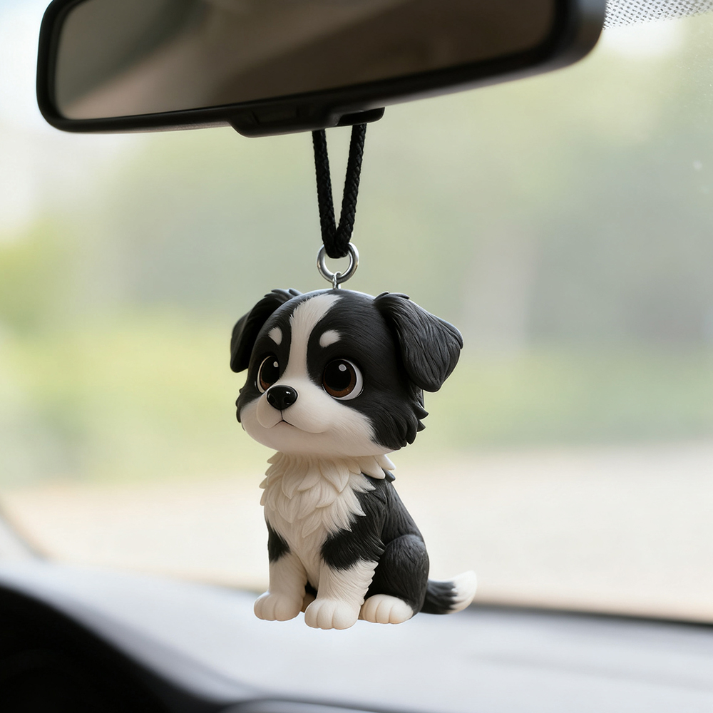 Figurine 3d Personnalisée À Suspendre Dans La Voiture - Décoration De Voiture Miniature Artisanale - Accessoire De Voiture Unique Et Personnalisé