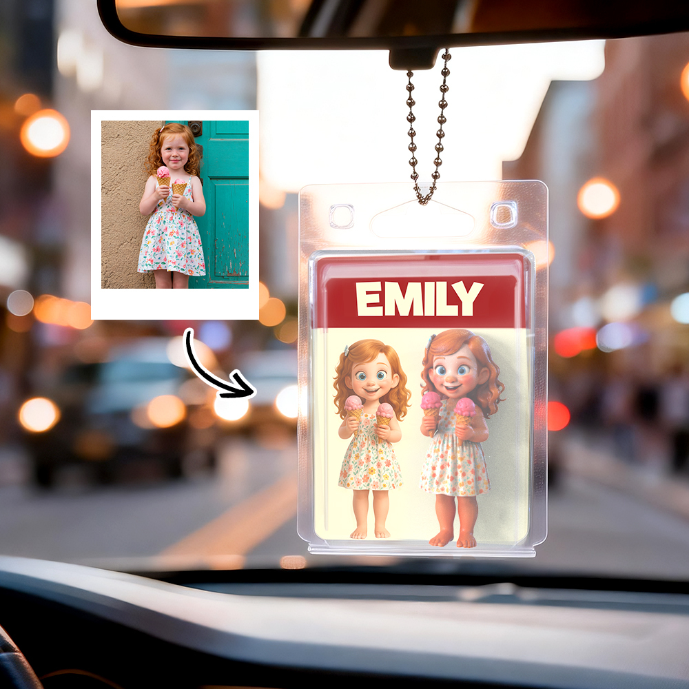Personalized 3D Figure Card Figure Cartoon Style Collectible Car Decor Car Decoration Unique Gift