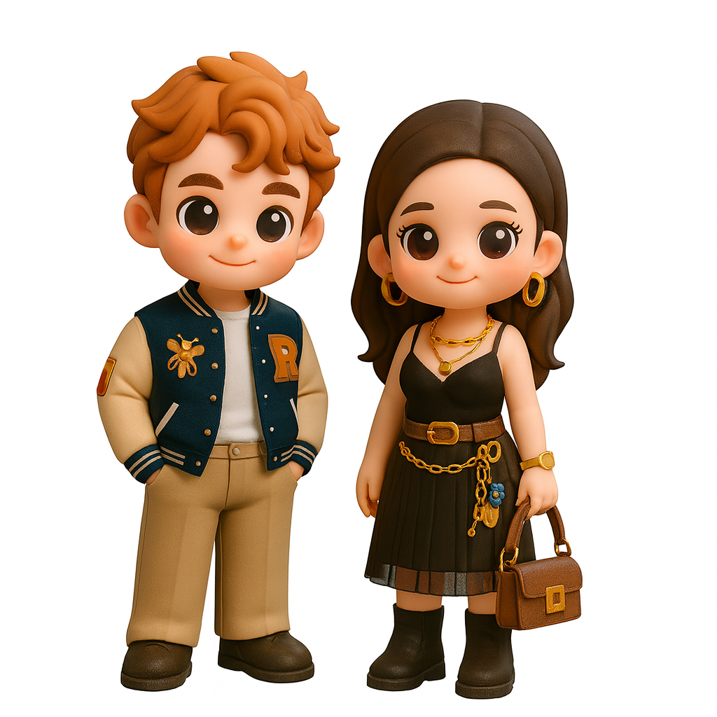 Figurine 3d Personnalisée À Partir D'une Photo - Cadeau Romantique Pour Les Amoureux - Saint-valentin - 