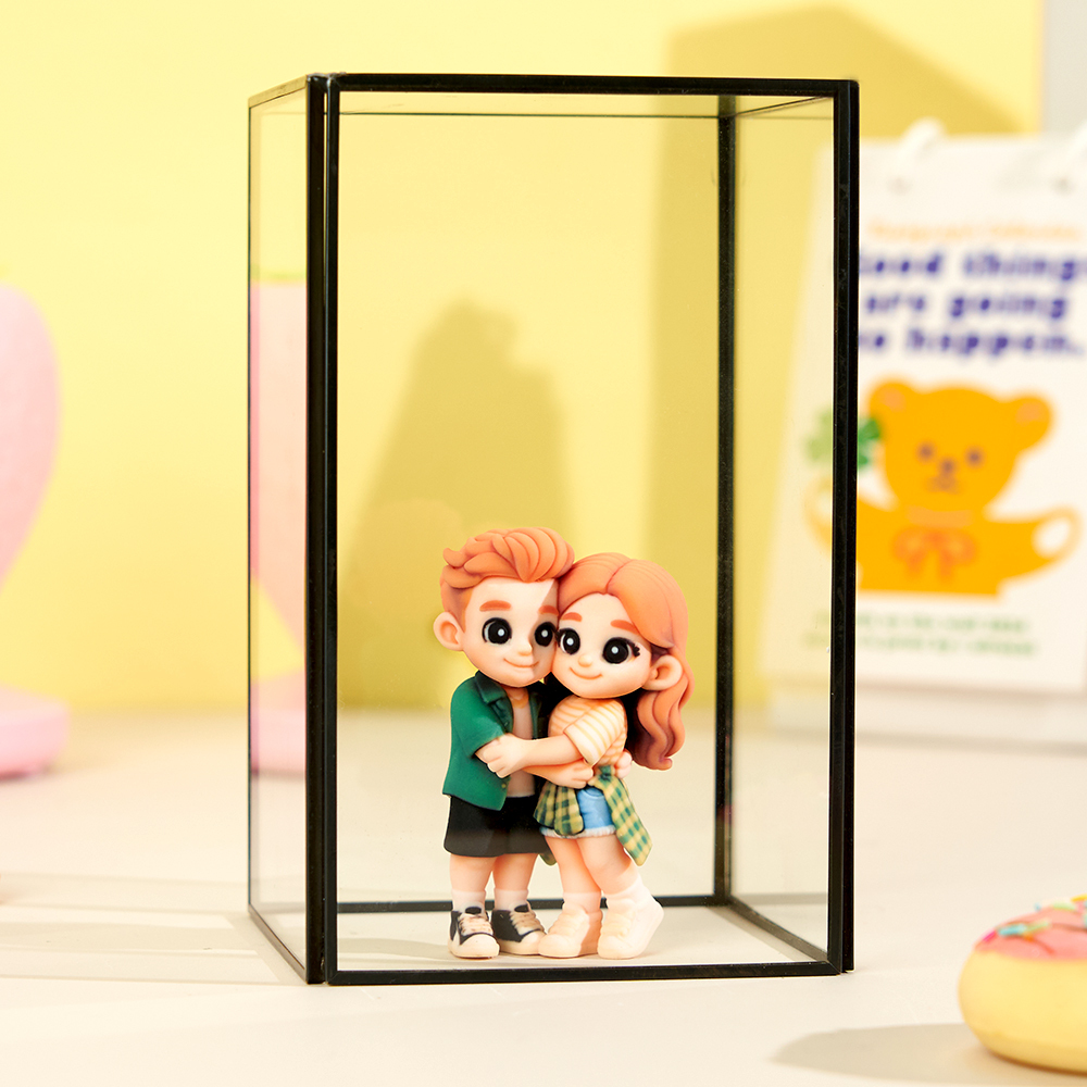 Custom 3D Figurine Modern Home Decor Unique Romantic Gift for Couples Anniversary Birthday Valentines Day