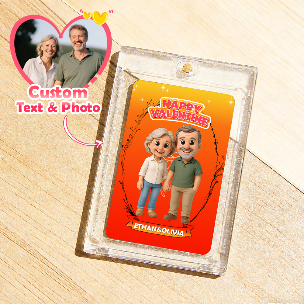 Custom Figurine Identity Card Personalised Character Profile Card for 3D Mini Figures