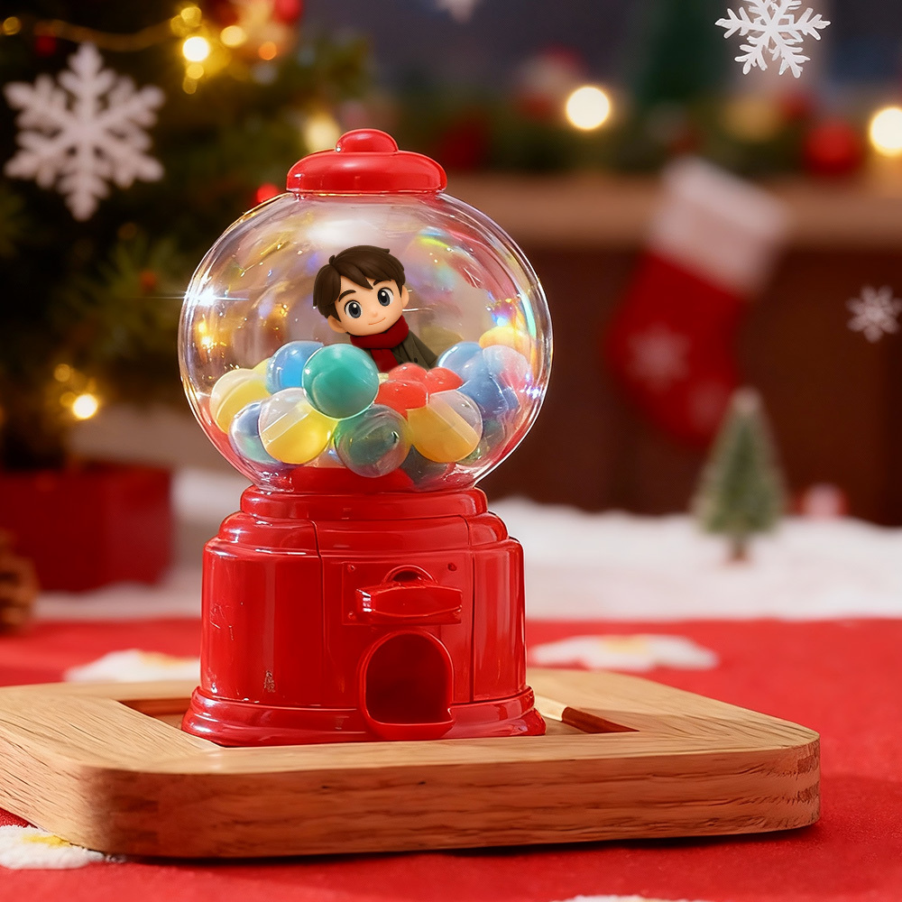 Ensemble De Figurines Miniatures 3d Personnalisées Pour Machine Gashapon, Présentoir De Jouets En Capsule Personnalisé