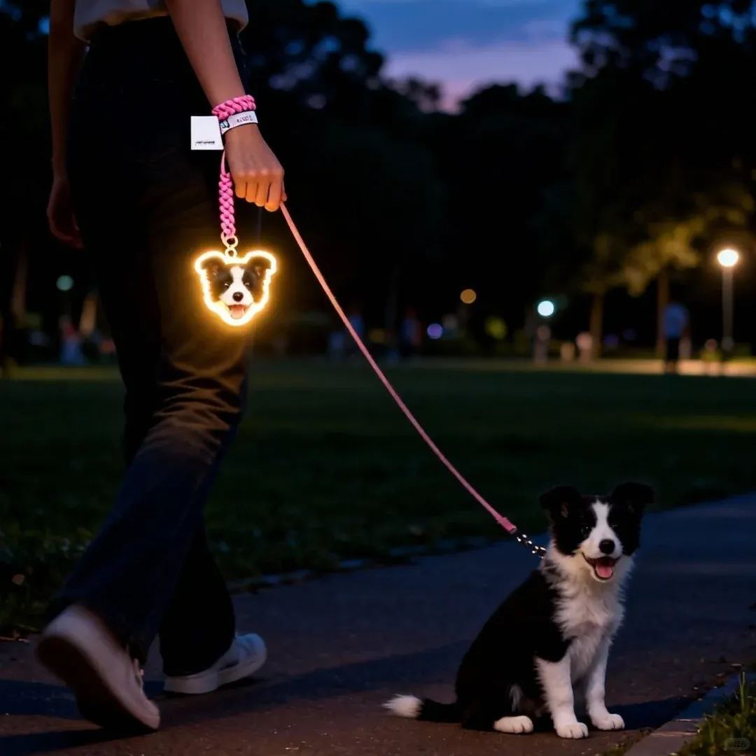 Lampe Murale Personnalisée Avec Capteur De Mouvement Pour Chat Et Chien, Veilleuse Avec Photo D'animal De Compagnie Personnalisée Pour Amoureux Des Animaux De Compagnie - 