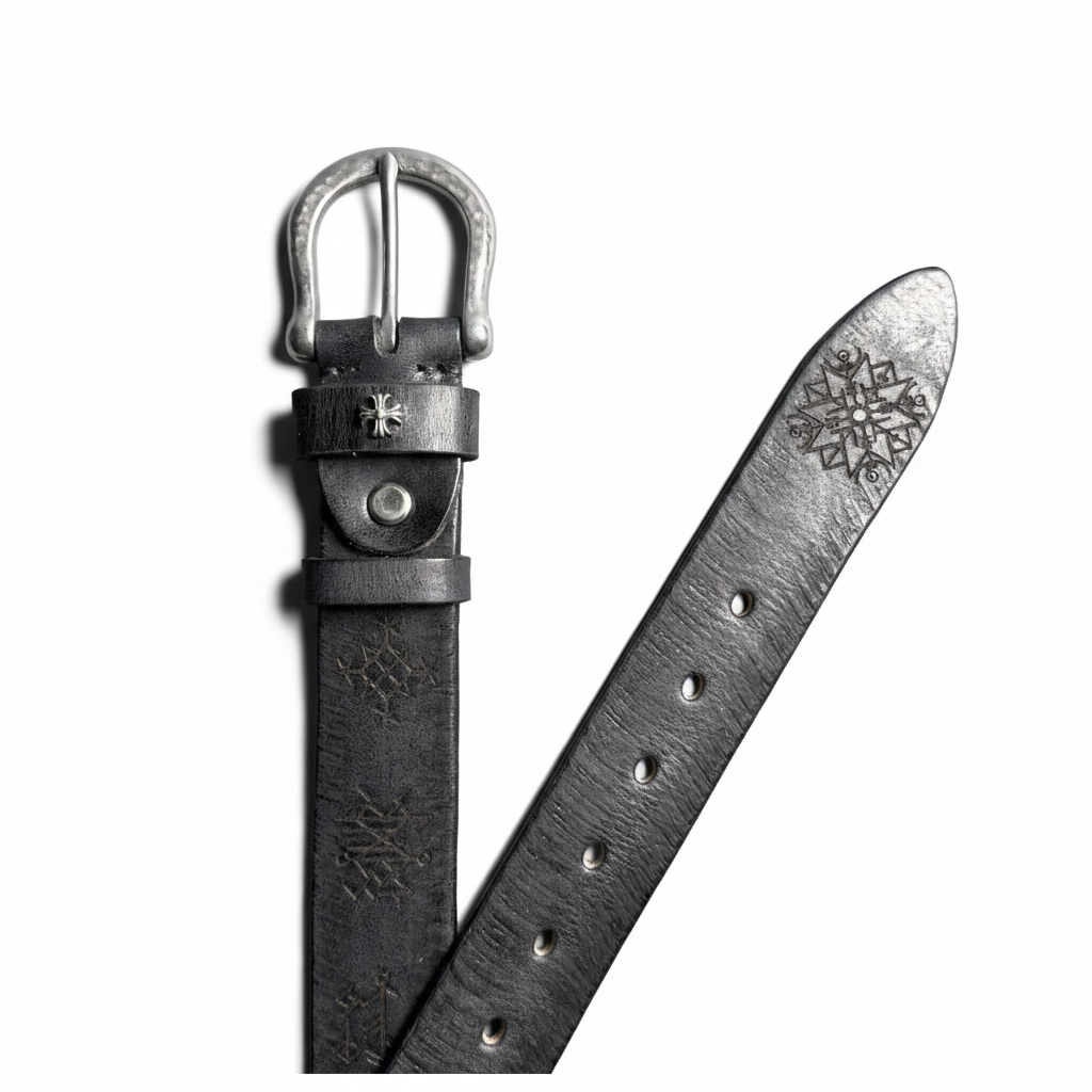 Heritage Edition Handcrafted Genuine Leather Belt Wide 3.8CM B75