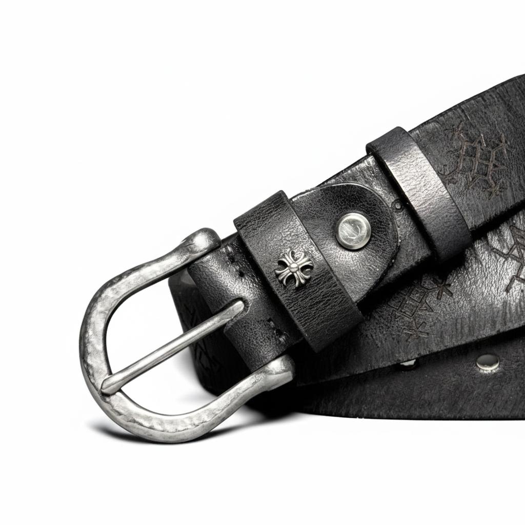 Heritage Edition Handcrafted Genuine Leather Belt Wide 3.8CM B75