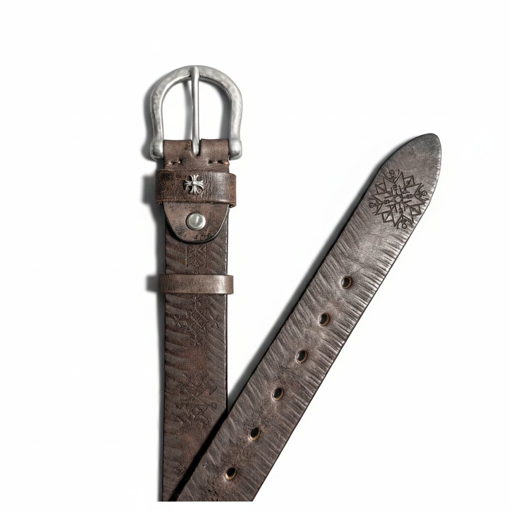 Heritage Edition Handcrafted Genuine Leather Belt Wide 3.8CM B75