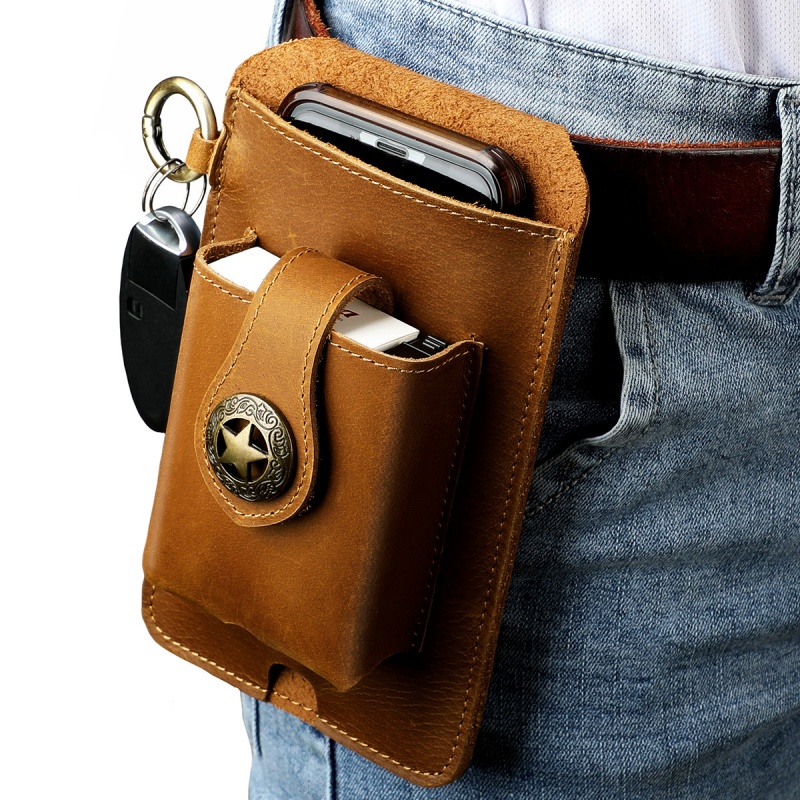 Vintage Genuine Leather Belt Bag VB042-KKICO