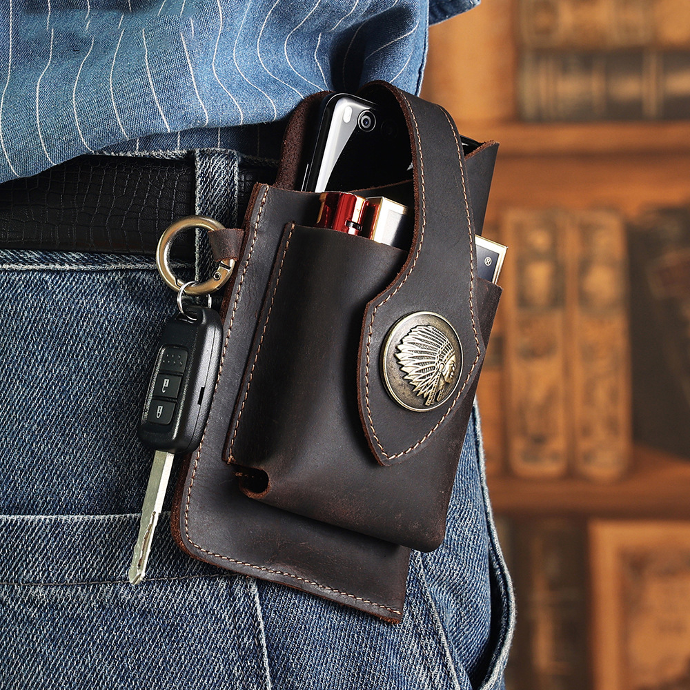 Vintage Genuine Leather Belt Bag VB041-KKICO