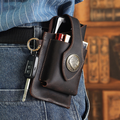 Vintage Genuine Leather Belt Bag VB041