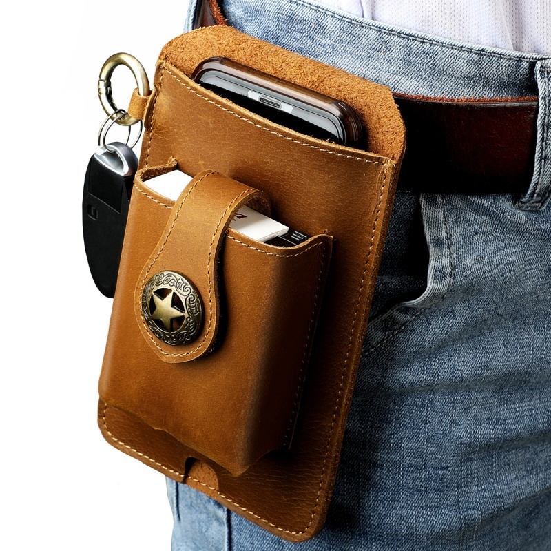 Vintage Genuine Leather Belt Bag VB042