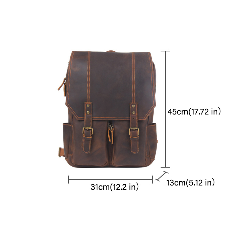 Vintage Genuine Leather Backpack VB02-KKICO